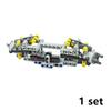 MOC High-Tech Drive Car Front Back Suspension Steering System Differential Kit Compatible Servo Motor Building Block Toy Brick