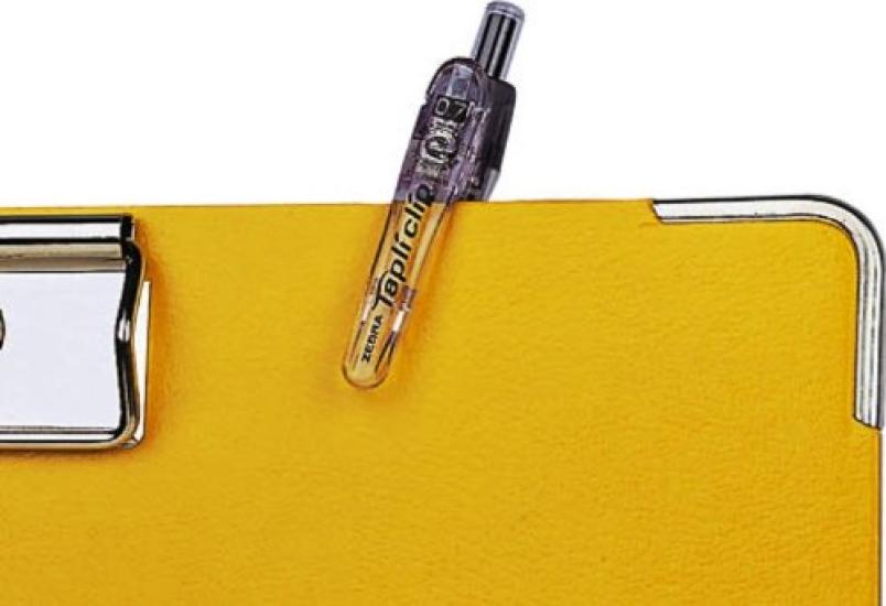 Zebra Mechanical Pencil Tapli Clip Black 10pcs B-MN5-BK