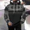 Spring and Autumn Men's Plus Size Fashion Southwest Ethnic Style Comfortable Hoodie