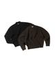 BESLOW [Be Slow X Fashion Tube Shack] Mock Neck Short Sweater Brown