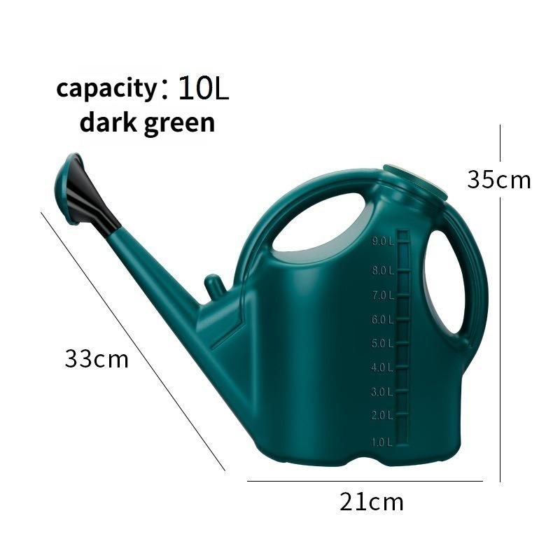 Large Thiened 5L Plastic Long Mouth Watering Can Gardening Household Flower Sprang Hose Garden Tool Flower Bed Sprayer