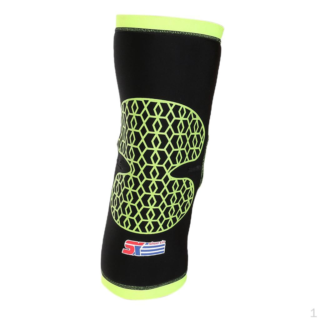 Полиэстеровый наколенник с поддержкой и компрессионной оберткой L