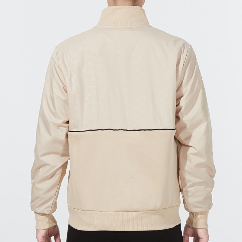 Puma Luxe Casual Sport Knit Jacket With Stand Collar Men Jackets Off-White 534406-20