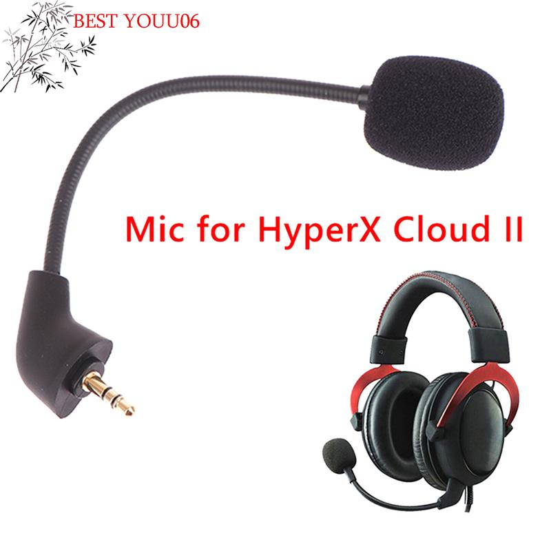 Microphone de jeu de remplacement chaud 3,5 mm pour accessoires de casque de jeu Kingston HyperX Cloud 2 II X Core
