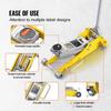 Low Profile Floor Jack 3 Ton Heavy Duty Dual Piston Rapid Pump