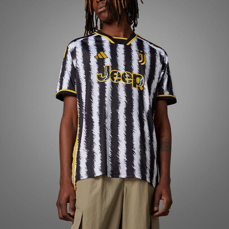 New Adidas Juventus Soccer Jerseys Men Black HR8256