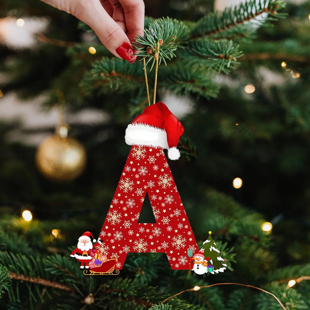 Christmas Decoration Pendant Christmas Tree Tag Theme Party Crafts Ornament