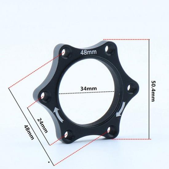 Upgrade Your Bike's Braking System with Threaded Hubs Disk Brake Flange Adapter