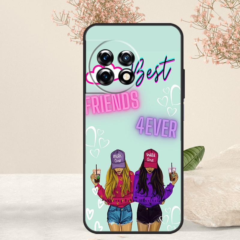 

Чехол для девочек Bff Лучшие подруги Навсегда Всегда для OnePlus 15 13 12 11 13T 13R 12R 15R 10T 10 Pro Nord 5 CE 4 3 Lite N20 N30 OnePlus Nord 5
