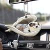 Wings Angel Vibrant Car Rearview Mirror Accessory For Pet Lovers Gift Stylish