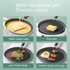 Non Stick Frying Pan 18/22CM Breakfast Frying Pan With Handle Cooking Utensil, Used For Frying Eggs, Steak, Fish Fillet