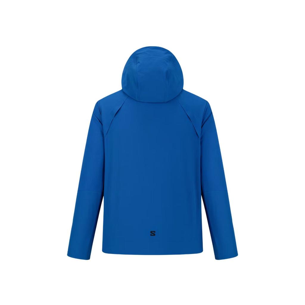 Salomon Pl Od Schr Sftl Hiking Camping Climbing Softshell Multi-Pocket Hooded Zip Long Sleeve Jacket Men jackets LC3091900