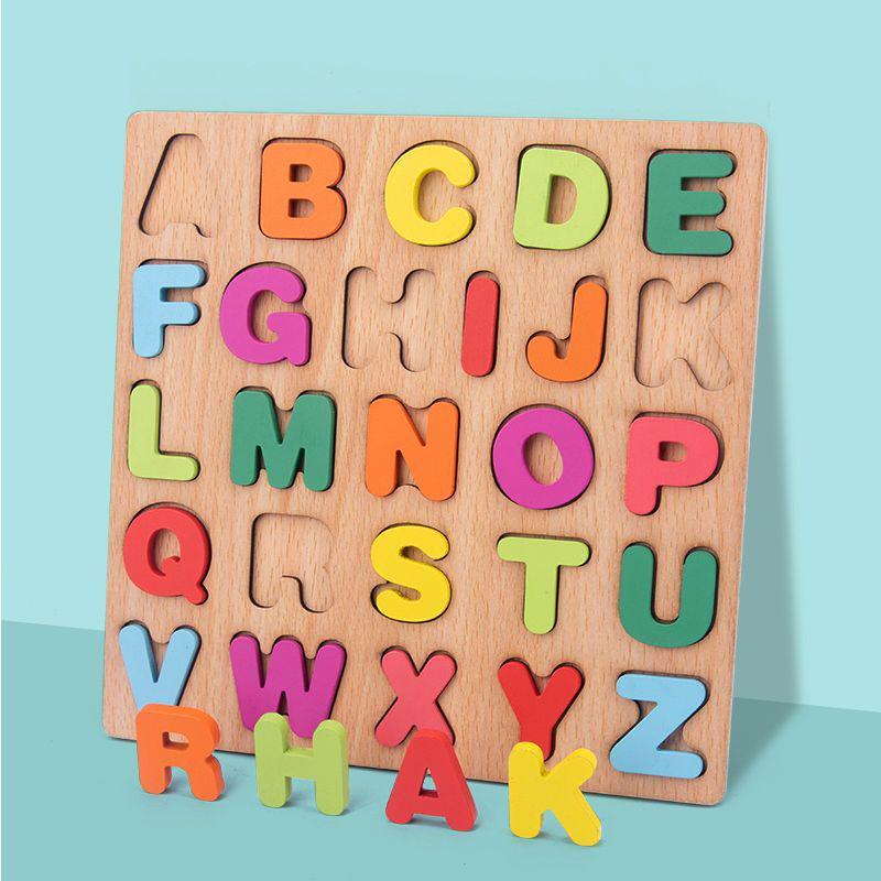 Children's Alphabet Puzzle: Digital Jigsaw Blocks for Toddler Learning, Matching, and Education
