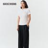 Women's Casual Knit Short Sleeve Polo Shirt