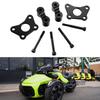 Aluminum Handle Bar Risers set Adjustable Height Anti Rust Handlebar Extension Lifting Quick Fixing for Motorcylce