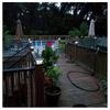 Solar Post Lantern With Led Light For Garden Pathway Outdoor Yard Decor