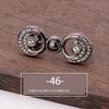 Various Cute Styles No Sew Waist Tightener Buttons Alloy Adjustable for Jeans Skirt Pants Waist Adjustment Accessory