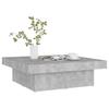 Vidaxl Couchtisch, Betongrau, 90x90x28 cm