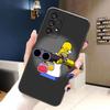 Cute Baby The S-Simpsons Phone Case For Samsung Galaxy A72 A71 A55 A54 A53 A52 A42 A35 A34 A33 A32 A23 A22 A21S A20S Case Funda