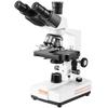 Compound Trinocular Microscope 40X-5000X Two-Layer Mechanical Stage