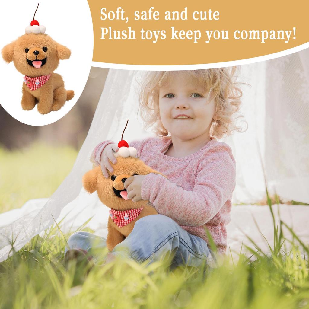 Cute Pet Doll Cartoon Small Dress Up Scarf  Plush Toy Gift