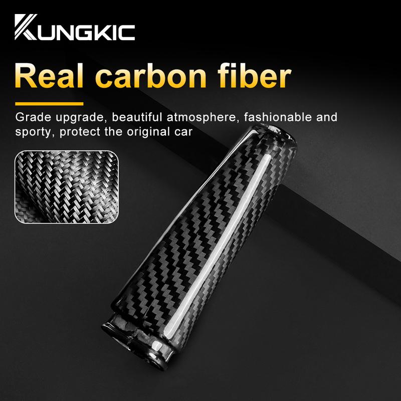 Dry Carbon Fiber For BMW E90 E91 E92 E93 E86 E87 E81 E60 E61 E88 E63 E64 E87 E82 E85 Car Handbrake Grips Cover Trim Accessories