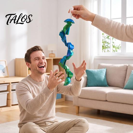 Lustiges Büro-Schreibtischspielzeug, Teleskop-Lutscher-Fidget-Spielzeug, 3D-gedruckte einziehbare Schlangenform, Sensorisch für Sammler, Stressabbau, Kreativ für Eltern und Kinder