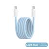 PD 100W Magnetic Suction USB C To USB C Cable 100W PD 3.1 Fast Charging Charger Nylon Braided Wire for iPhone17/16/15 Ipad Xiaomi