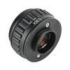 C-Mount Adapter Lens Microscope Adapter Trinocular Stereo Microscope 0.35X/0.5X