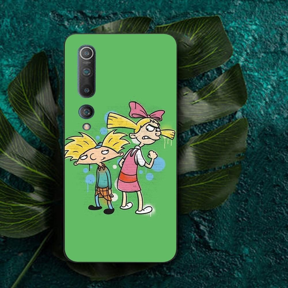 Hey Arnold Phone Case For Redmi Note 4 X 5 A 6 7 8 T 9 9S 10 11 11S 11Epro Poco M3 Pro