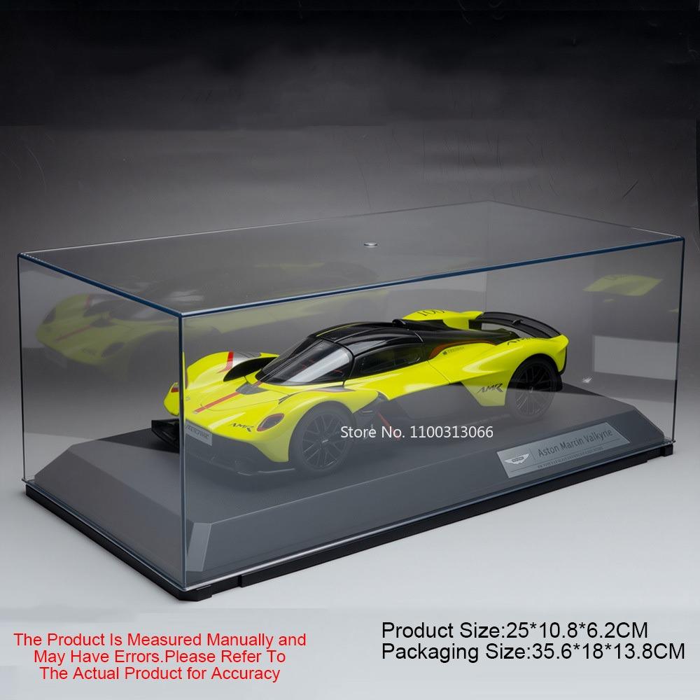 1:18 Valkyrie Model Cars Toy 750S Divo Alloy Diecast Wheel Steering Miniature Vehicle Slide Forward Sports Car Kids' Edutainment