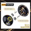 MagicYoYo New Design N11 Alloy Aluminum Professional Yo-yo Unresponsive YoYo Ball (Black With Golden) by MAGICYOYO
