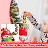 2D Christmas Decoration Pendant Christmas Tree Tag Theme Party Crafts Ornament
