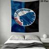 F.C. Copenhagen Wall Tapestry Aesthetic Wall Hanging Printed Fabric Blanket Decorative Tapestries for Bedroom Living Room Home Decor