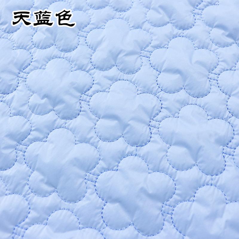 Autumn and Winter Flower Quilted Cotton Fabric, Making Padded Jacket Coat Lining Girls' Cute Quilted Cotton Clothes Cloth 100cm