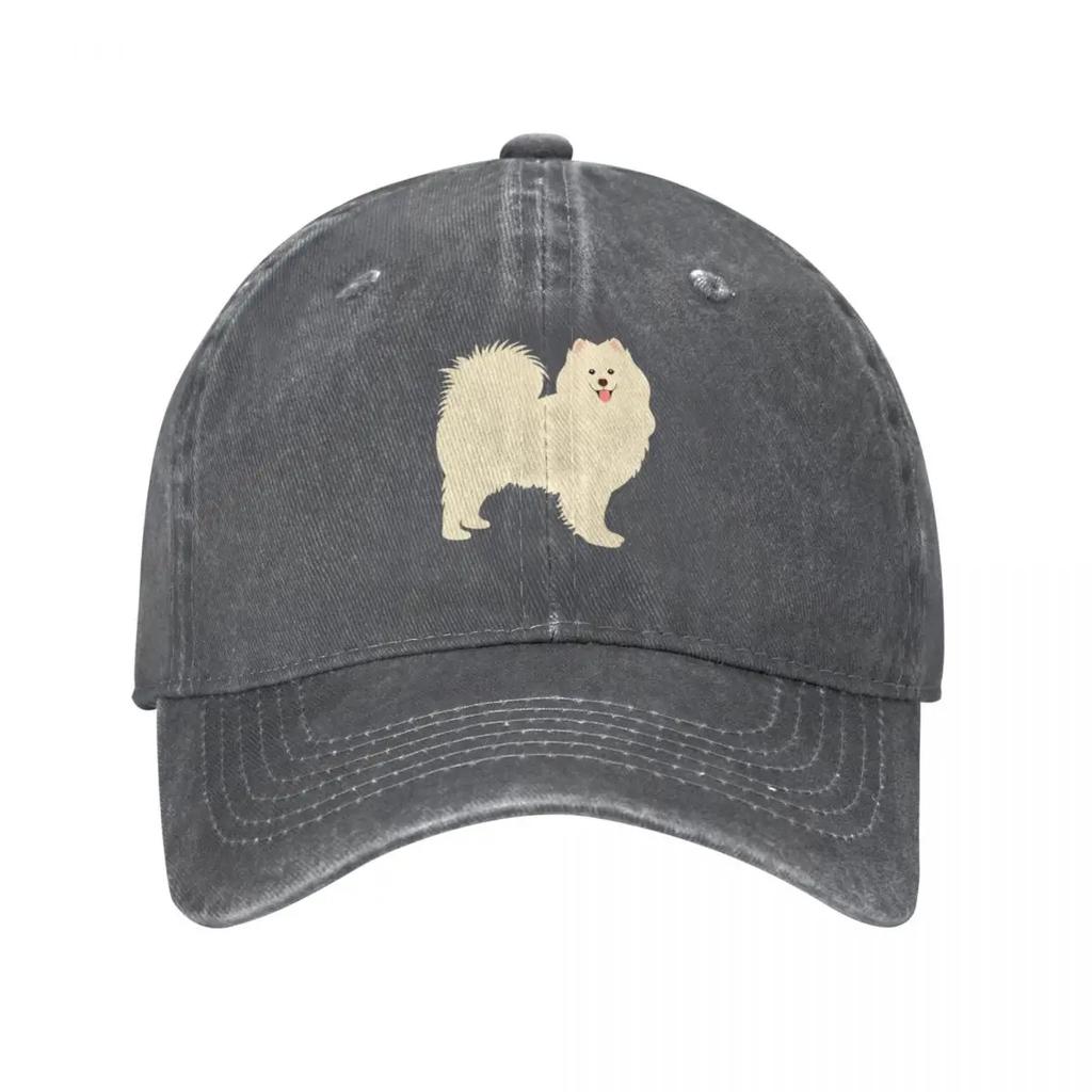 Samoyed Dog Baseball Cap Sunhat Sun Hat Trucker Cap Women'S Golf Wear Men'S