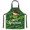 Christmas Apron Cotton And Linen Merry Xmas Apron Christmas Aprons For Christmas Party Aldult