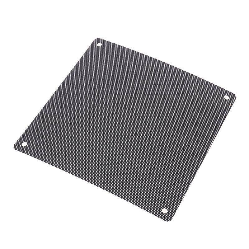 5PCS PVC Fan Dust Filter PC Dustproof Case Cuttable Computer Mesh Cover 40mm 50mm 60mm 70mm 80mm 90mm 120mm 140mm Mesh Black