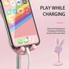 Cute Bunny Phone Stand, Angle Height Adjustable Phone Stand, Kawaii Phone Holder Bunny Gift for Women Girls