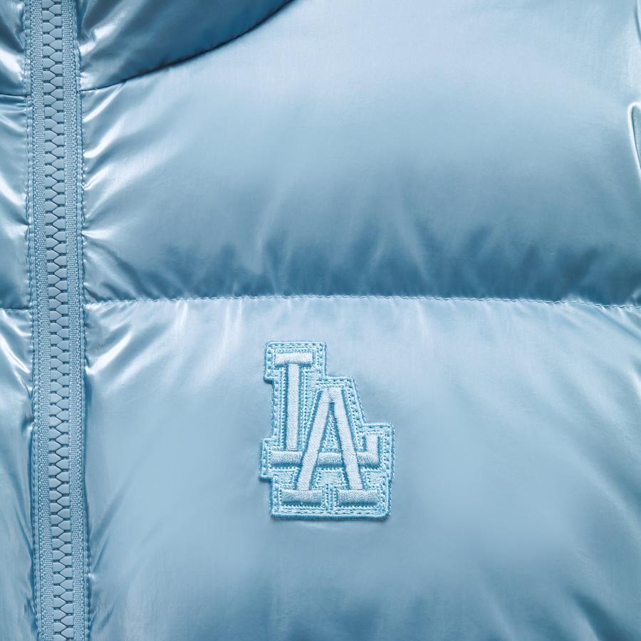 New MLB LA DODGERS Down Jacket Women's Sky Blue 3FDJB2346-07SBS
