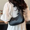 Chic Bow-Detail Crossbody Bag Minimalist, Versatile Shoulder Purse for Casual Outings, Office Wear, and Effortless Summer Style