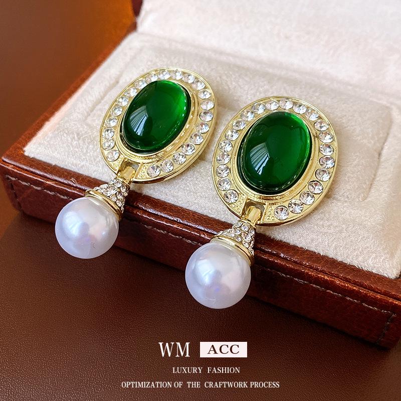 

Винтажные серьги высокого класса в стиле ретро, легкая роскошь