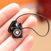 1:12 Doll House Dollhouse Miniature Phone Model Rotary Retro Telephones Model Dollhouse  Kids Gift