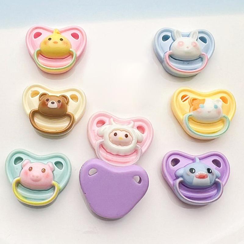 10 Buc Suzetă Minunată pentru Păpușă Mini, Accesorii pentru Casă de Joacă, Biberon pentru Păpușă, Păpuși Bebeluș, Jucărie pentru Copii, Accesorii Suzetă pentru Bebeluș