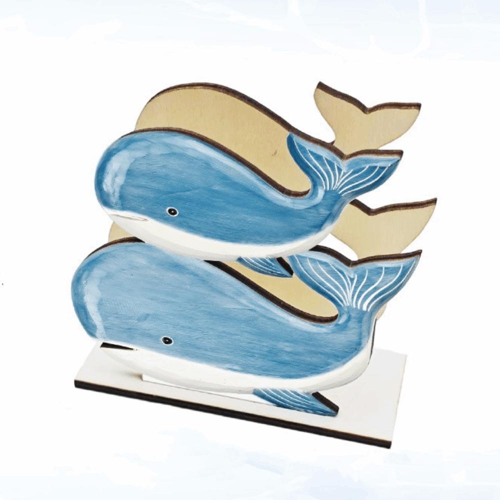 

Fish Shaped Wooden Napkin Holder Decorative Desktop Ornament Modern Tissue Box Hotel Style C