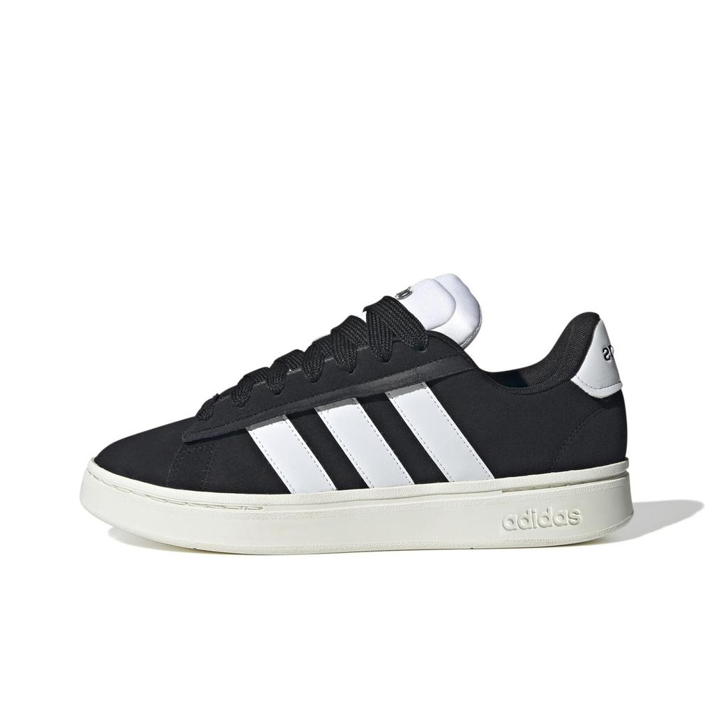 Adidas Grand Court Alpha Black White Unisex Sneakers Core-Black Cloud-White Off-White JH7235