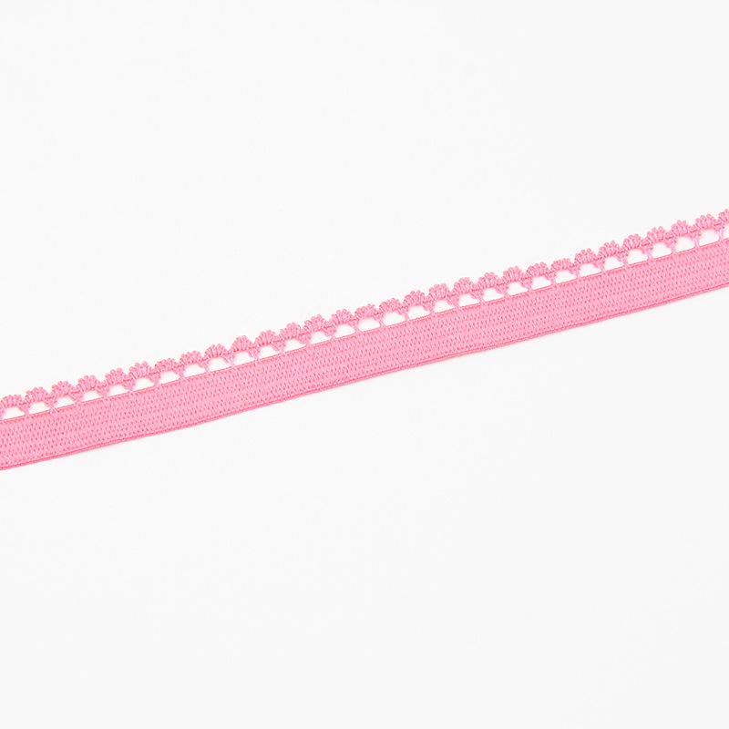 1cm Crescent Lace Elastic Webbing for Skirts & Underwear Edge Trim