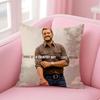 l-Luke Bryan Singer Cushion Cover Comfortable Reversible Pillow Cover Ideal for Car Sofa Bedroom & Beyond