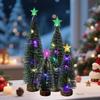 Plastic Cedar Needle Tree Wood Christmas Tree New Xmas Tree  Xmas