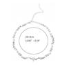 Fashion Trend Light Luxury Niche Sense Collarbone Chain Temperament Simple Cold Wind Love- Diamonds Angel Wing Necklace